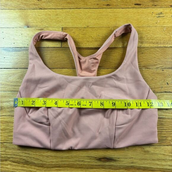 Lululemon Wunder Train Sports Bra Pink Savannah size 8 - Picture 7 of 9